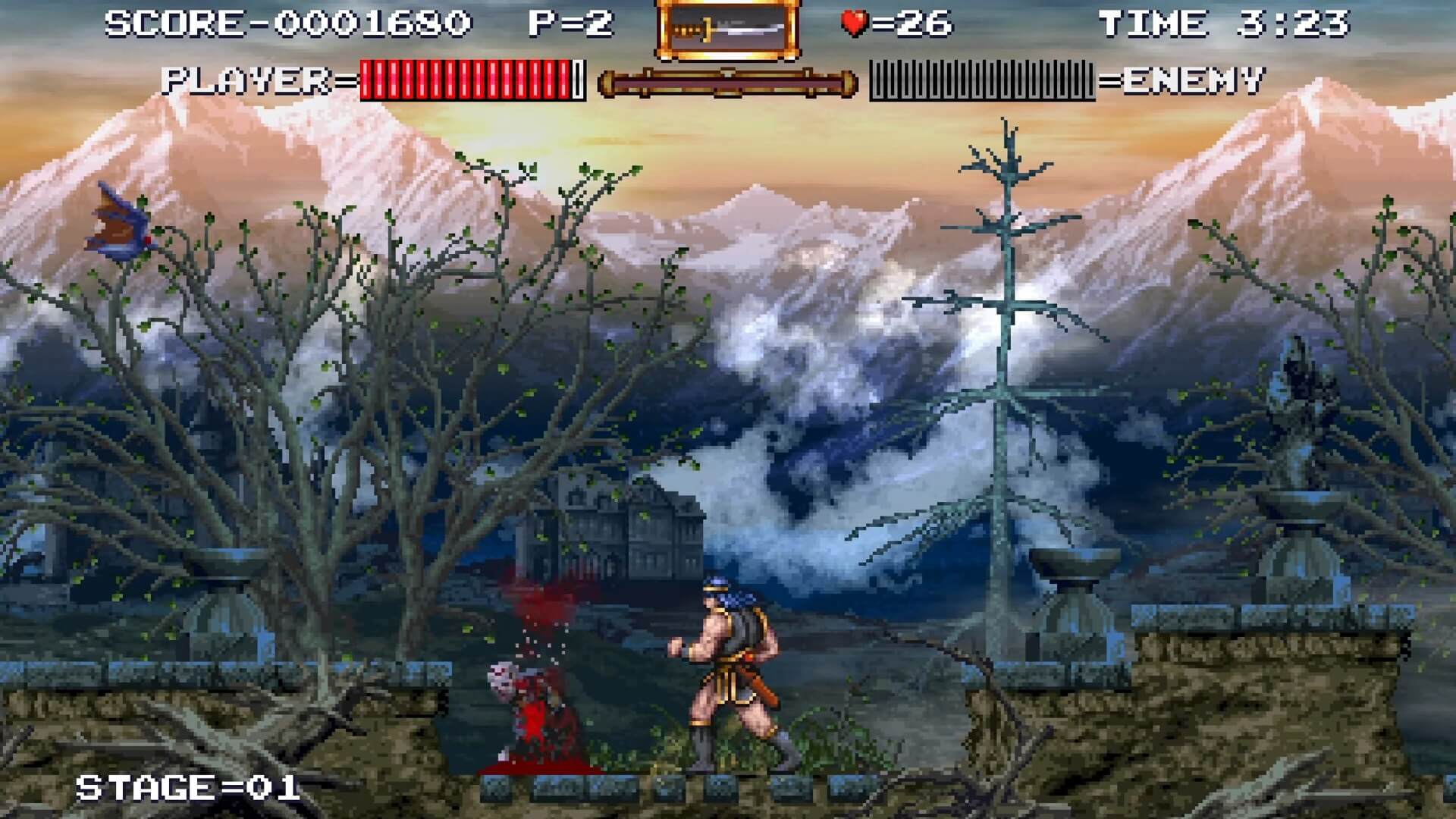 Haunted Castle Revisited - геймплей игры на PlayStation 5 5